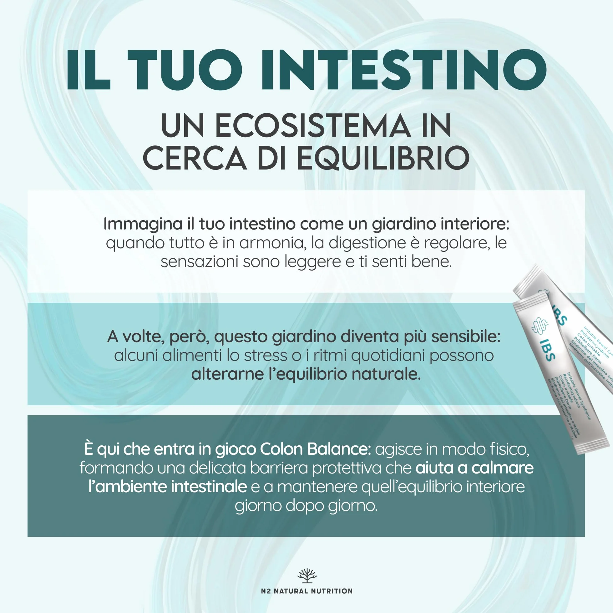 N2 Natural Nutrition Colon 30 Giorni Regolarità Intestinale Gonfiore Dolore Addominale Stitichezza Vegan Senza Glutine