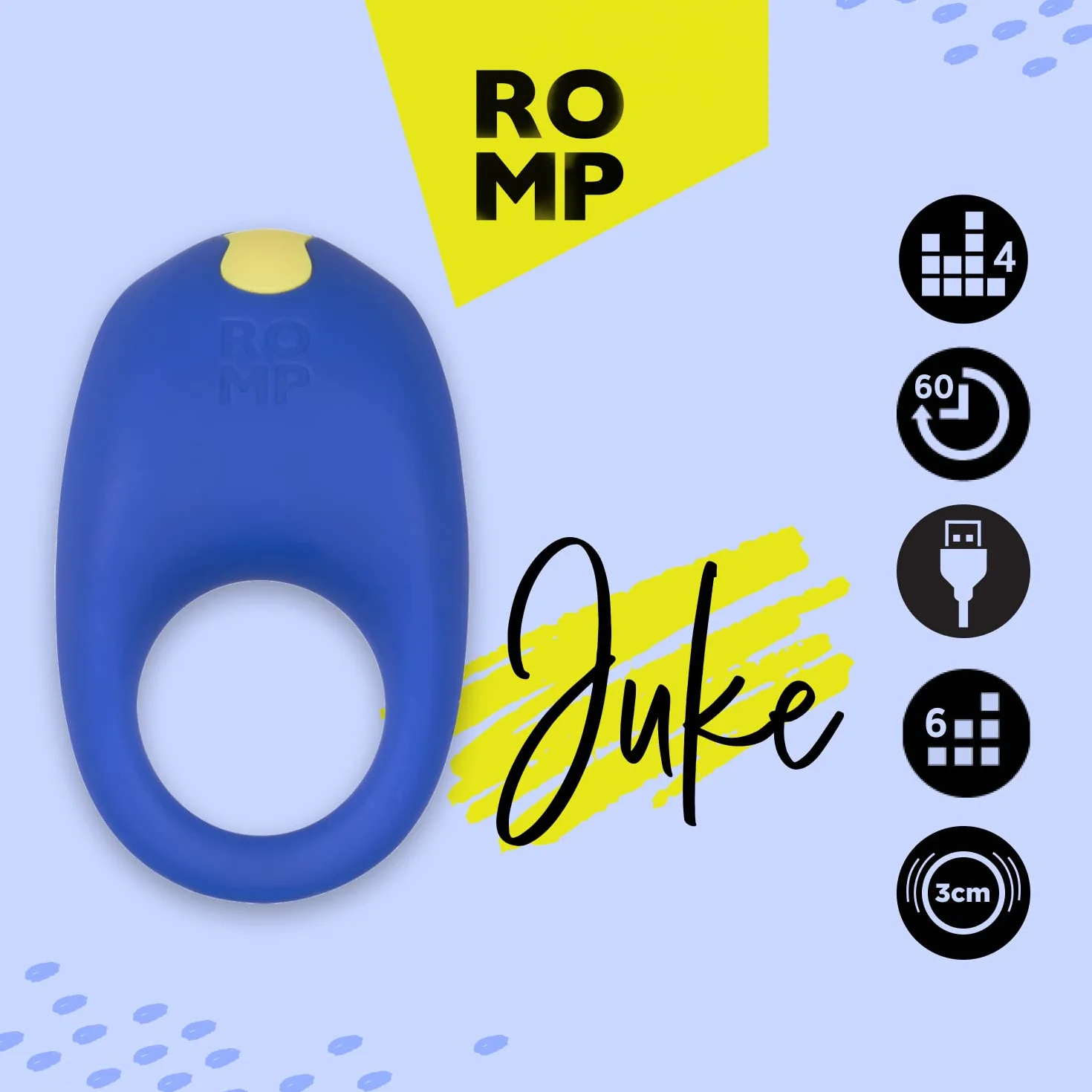ROMP Pleasure Kit Sex Toys per Coppie Succhia Clitoride Donna Viaggio Massaggiatore 6 Modalità Anello Vibrante Pene Uomo Giochi Sesso Adulti