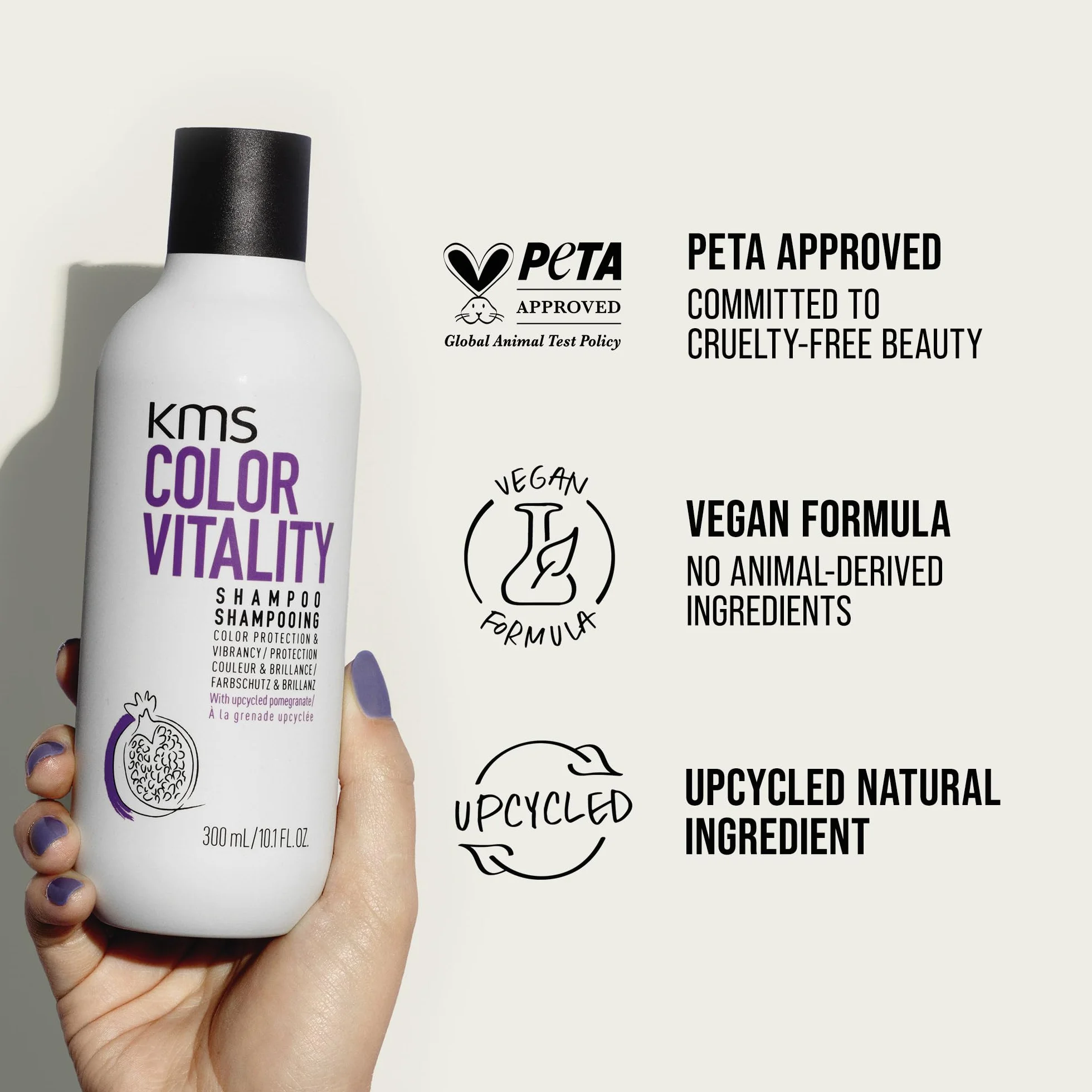KMS ColorVitality Shampoo 300ml per Capelli Colorati