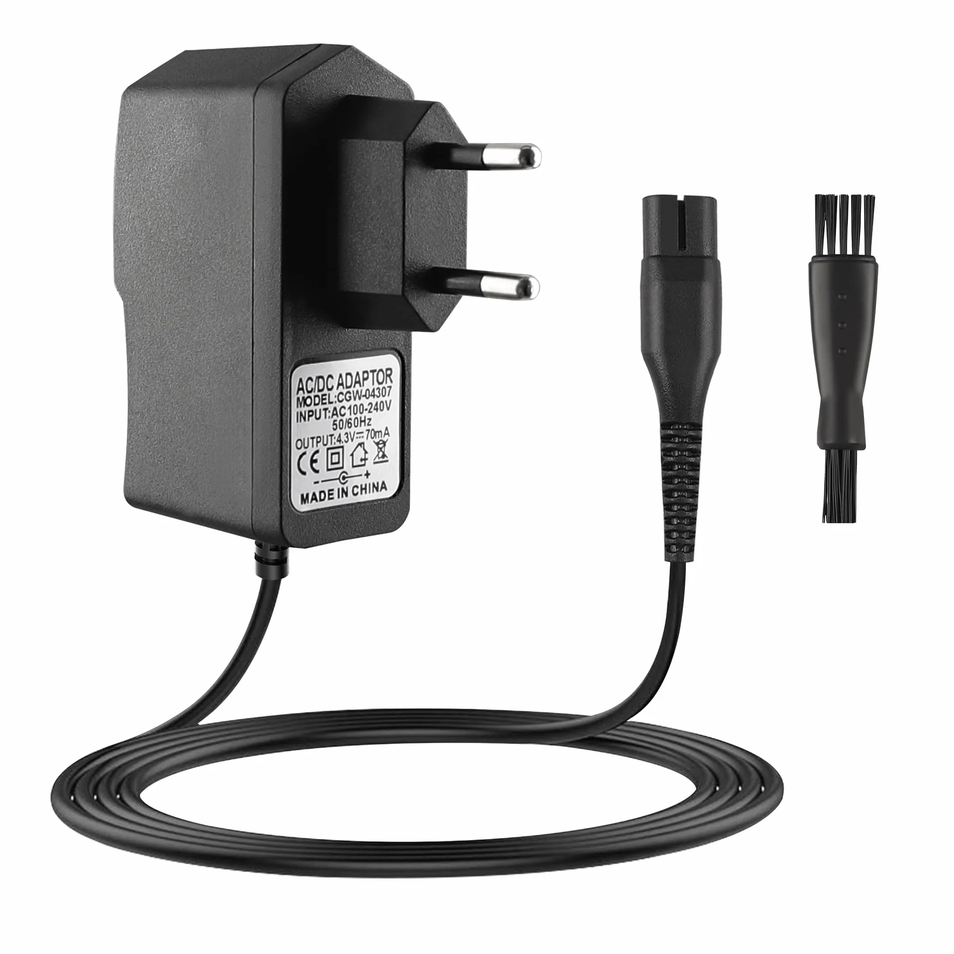 Xahpower Caricatore per Philips Oneblade QP2520, 4.3V Alimentatore per BT3206 MG3740 MG3730 MG3710 MG5720 MG5730 QP2620 Modello A00390