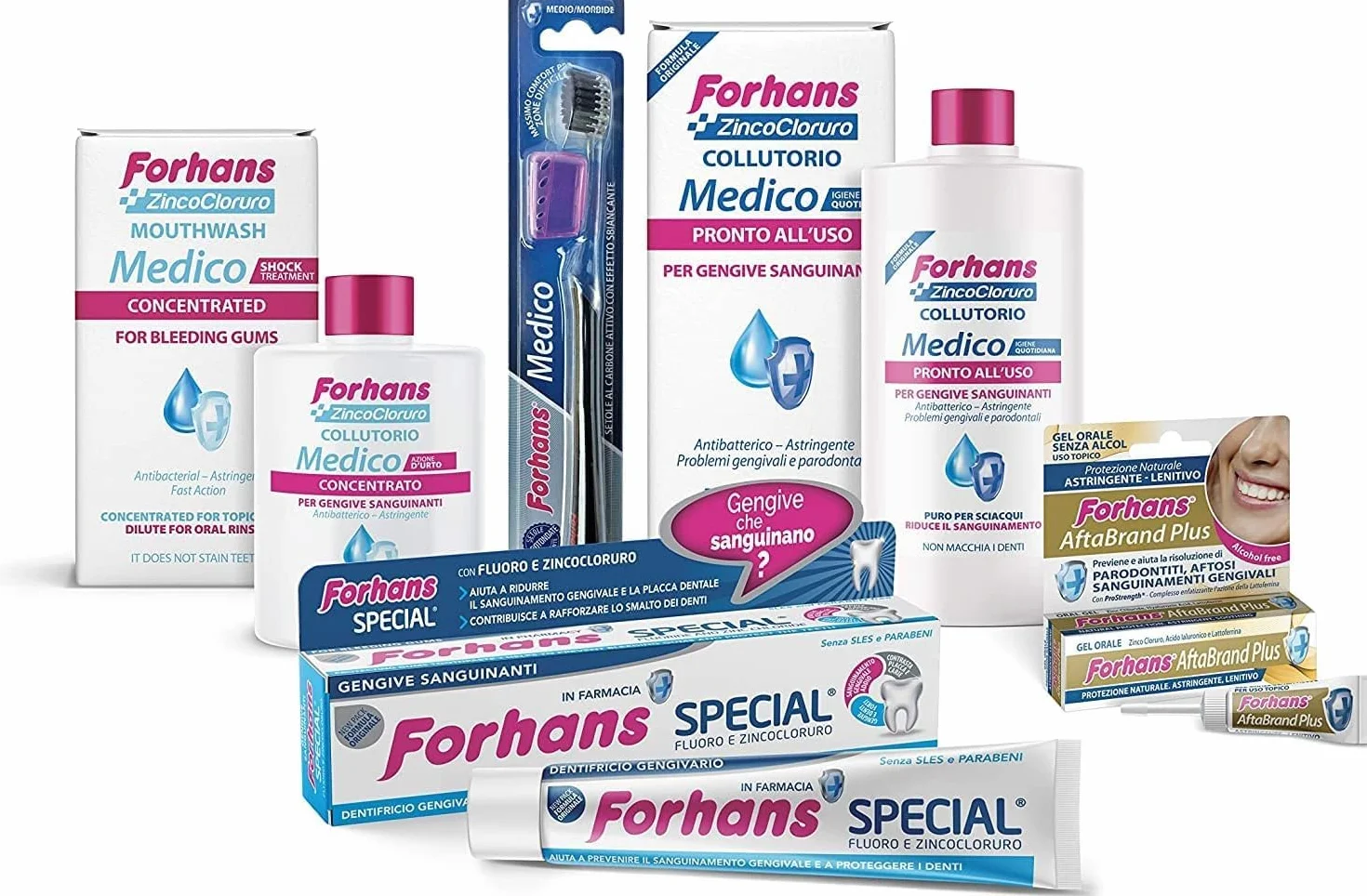 Forhans Collutorio Medico Concentrato 75ml