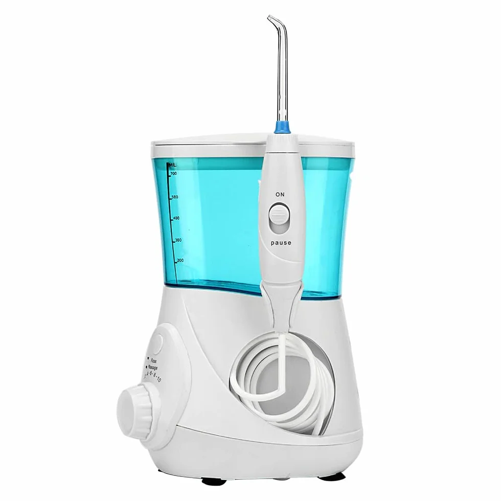 Punte di ricambio per idropulsore, testine per flosser, irrigatore orale sostitutivo (blu, viola, nero, bianco)