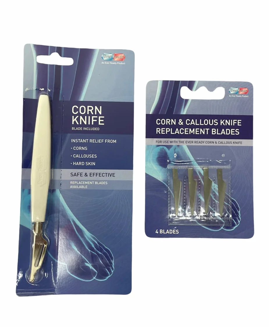 Ever Ready Confezione combinata per trimmer e ricariche per mais e calli