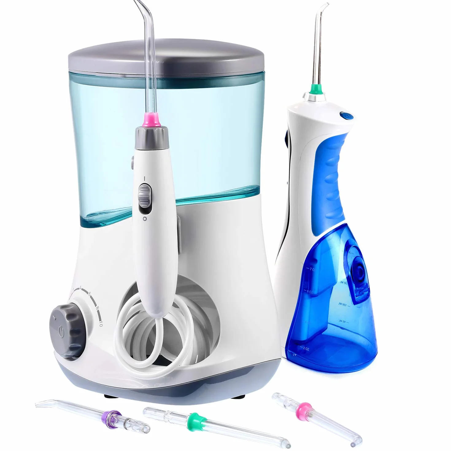 Waterpik Water Flosser Ugello Dentario Ricambio Punte Spruzzo Idropulsore 6 Pezzi