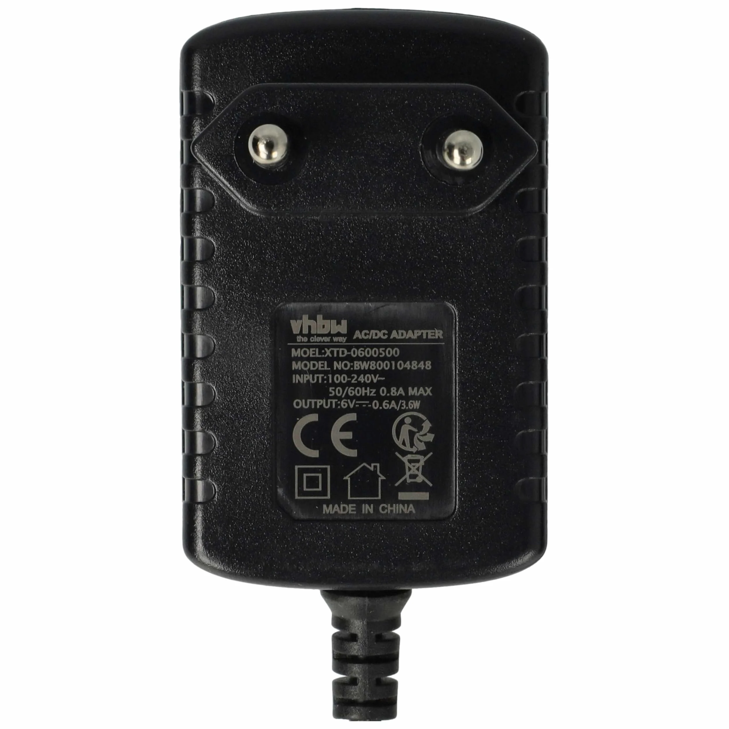 vhbw Alimentatore AC compatibile con Braun MGK3040 MGK3060 MGK3080 CruZer 6 BT5010 BT5050 BT5070 BT5090 rasoio