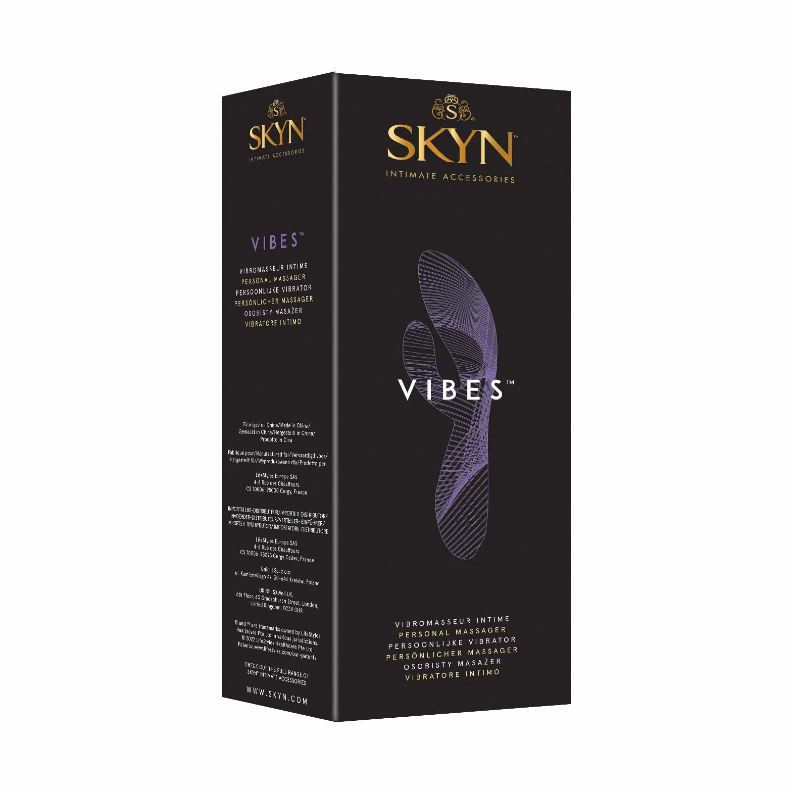 SKYN Vibes, vibratore rabbit con 20 modalità di vibrazione
