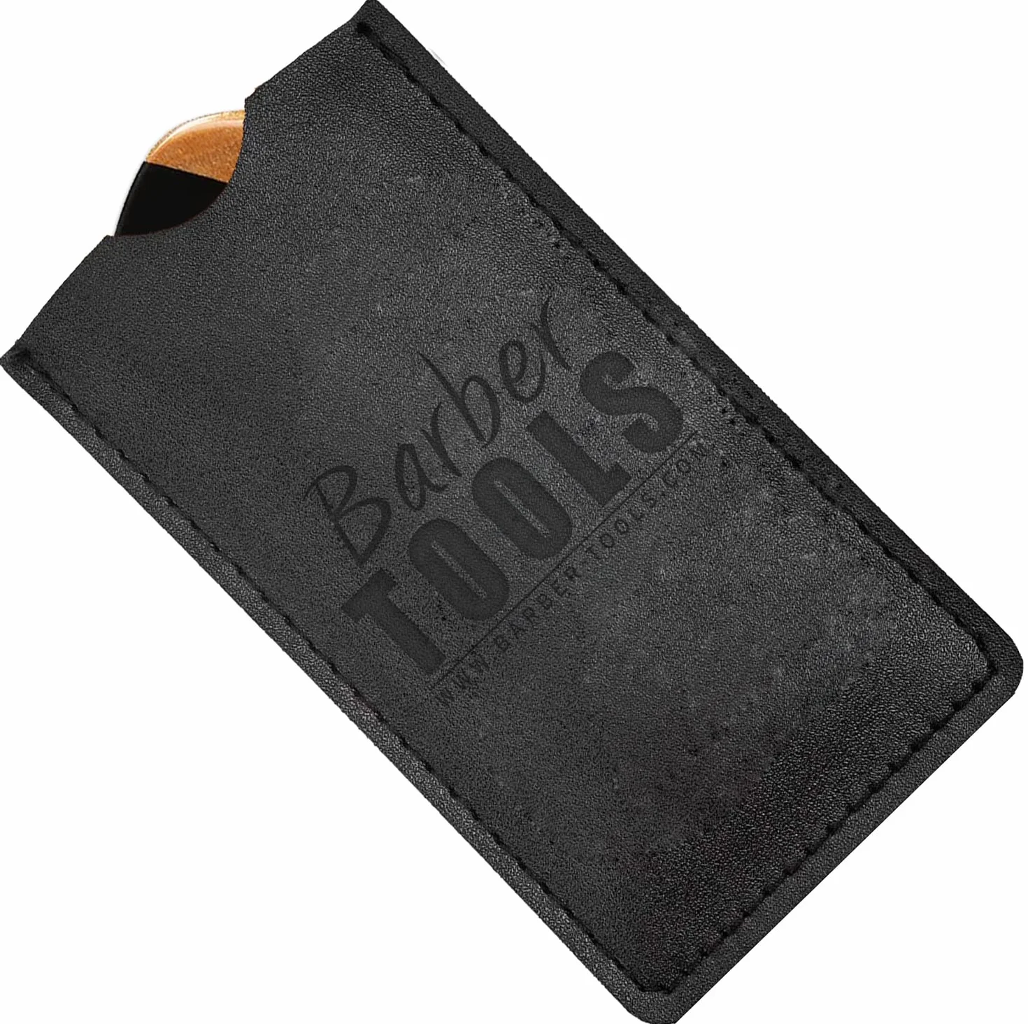 ✮ Barber Tools ✮ Pettine Barba e Baffi in legno di sandalo e Corno di Bufalo di alta qualità antistatica con PU.