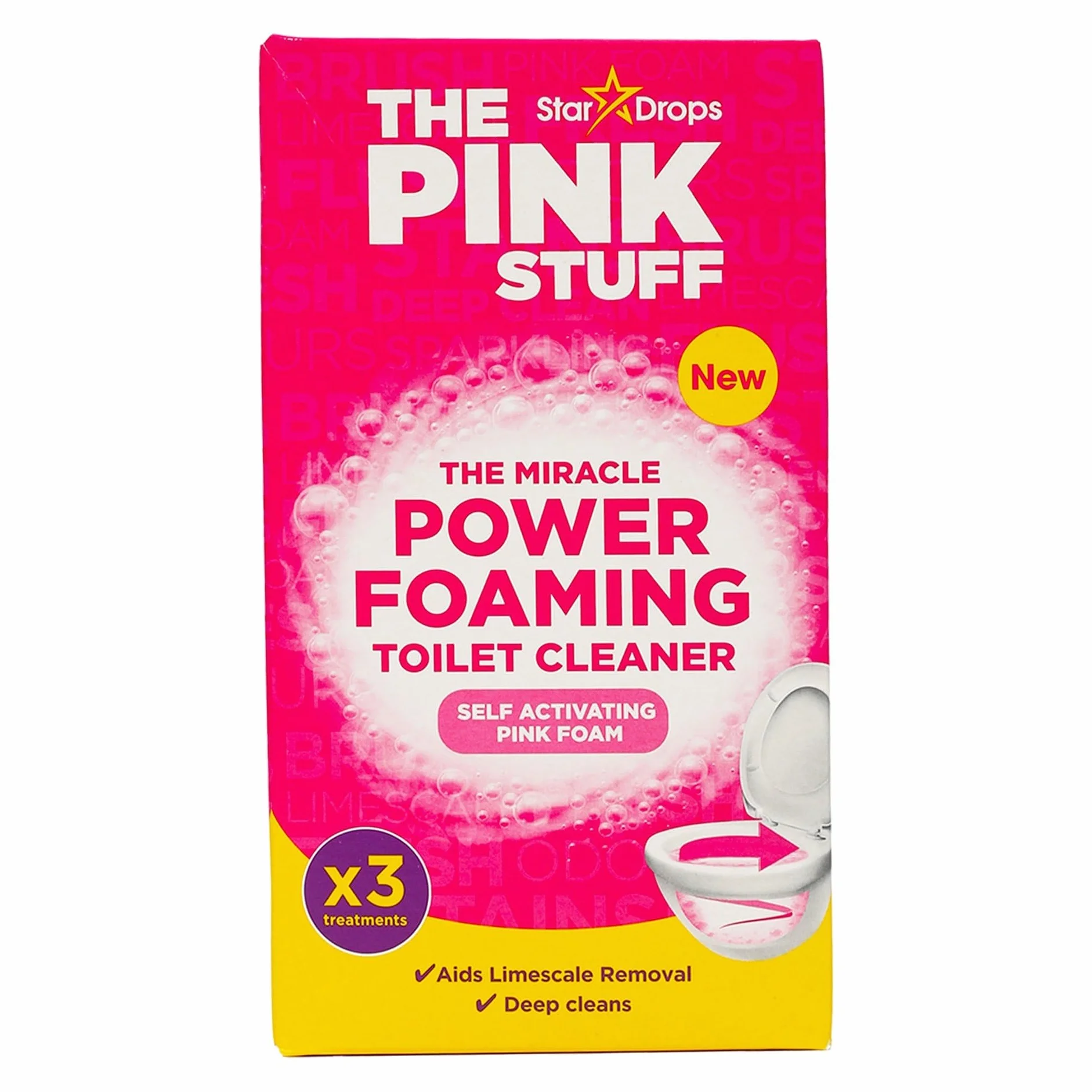 The Pink Stuff Miracle Foaming detergente per WC